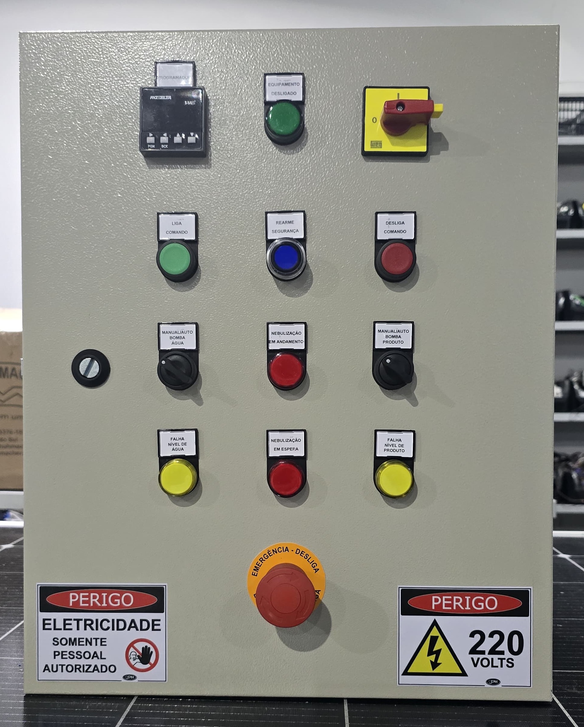 Painel de Controle para Dosador Industrial